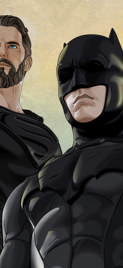 Fond d'écran iPhone Justice League Batman Superman Artwork
