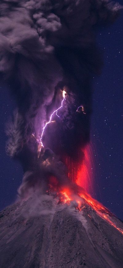 Fond d'écran iPhone Volcano Eruption