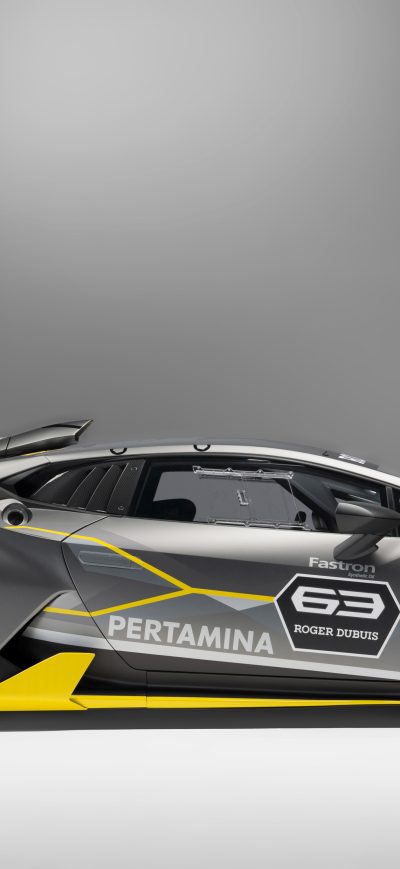 Fond d'écran iPhone Lamborghini Huracan Super Trofeo EVO 2018