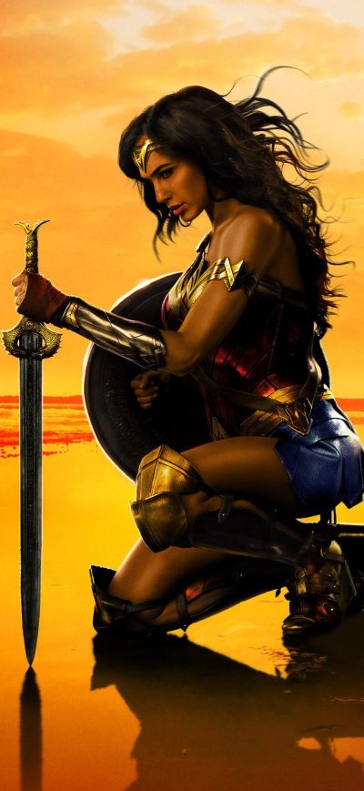 Fond d'écran iPhone New Wonder Woman Poster