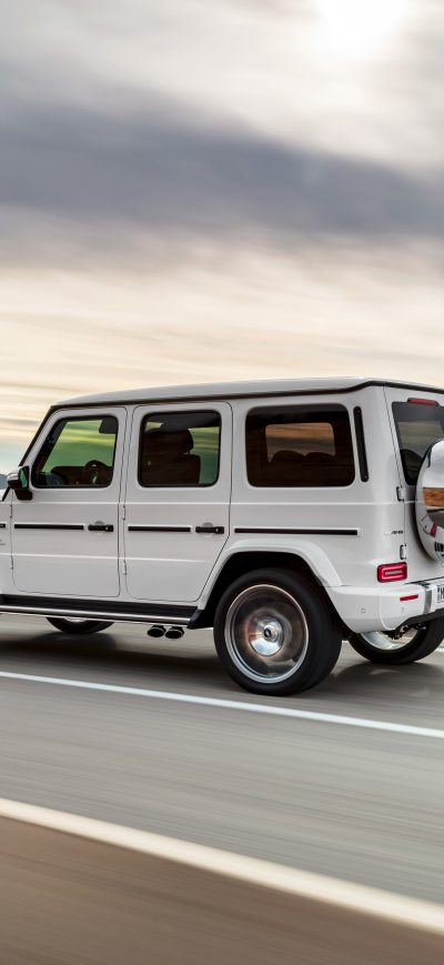 Fond d'écran Mercedes AMG G 63 2018 4k sur iPhone