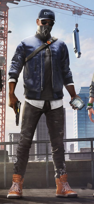 Fond d'écran iPhone Watch Dogs 2 Original 4k