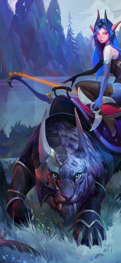 Fond d'écran iPhone Luna DotA 2 Tiger