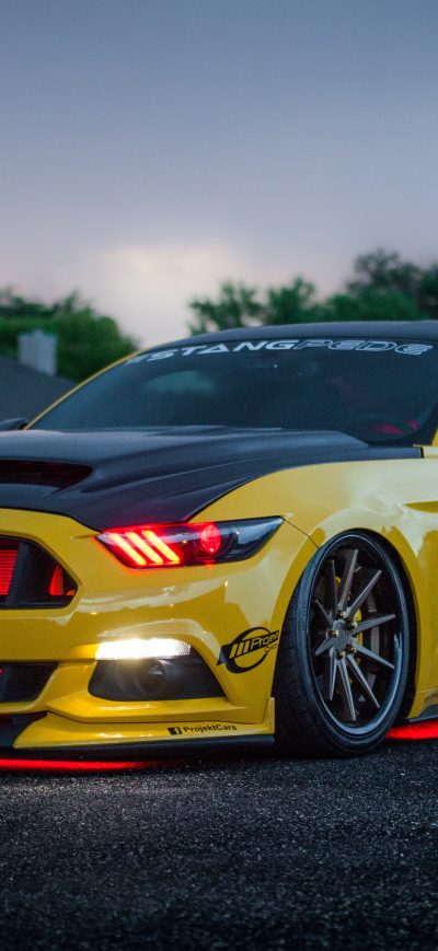 Fond d'écran Ford Mustang Gt Apollo Edition sur iPhone