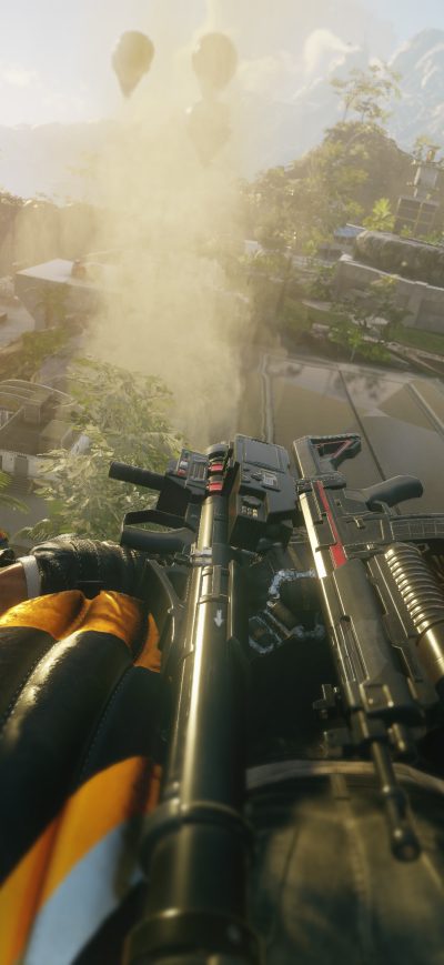 Fond d'écran iPhone Just Cause 4 First Person Mode