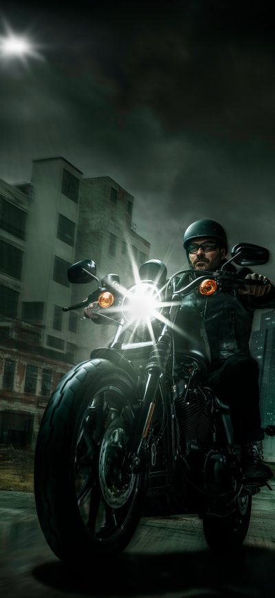 Fond d'écran iPhone Harley Davidson Night Riders
