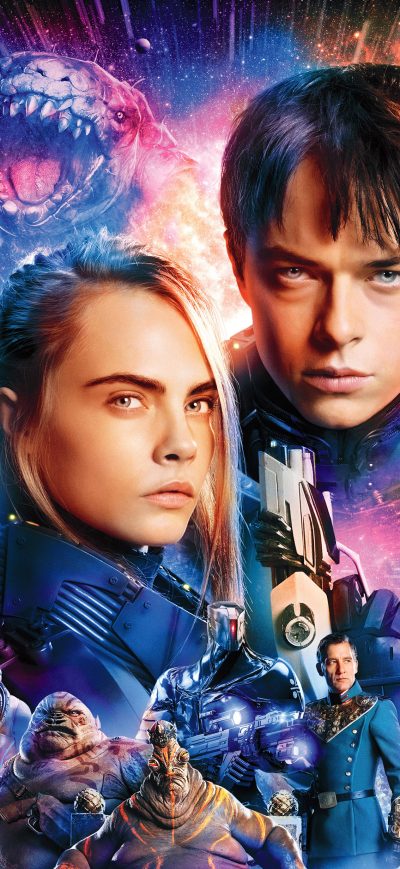 Fond d'écran iPhone Valerian And Laureline In Valerian And The City Of A Thousand Planets 2017 4k