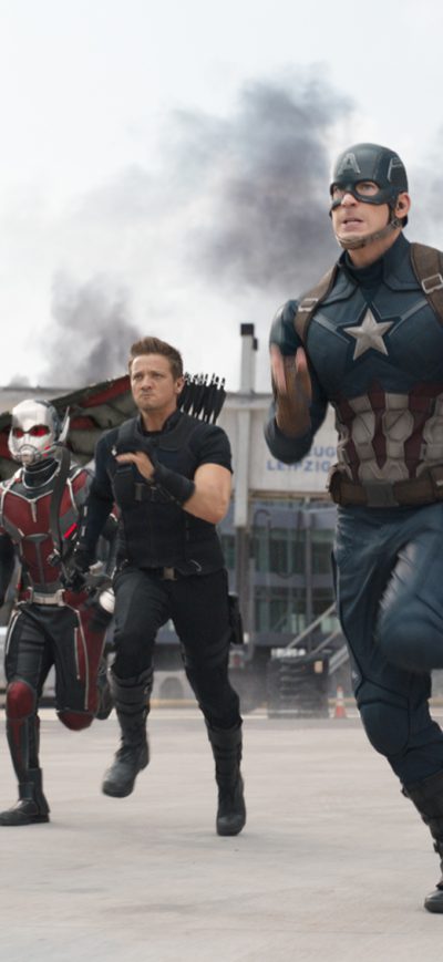 Fond d'écran iPhone Captain America Civil War Fight Scene