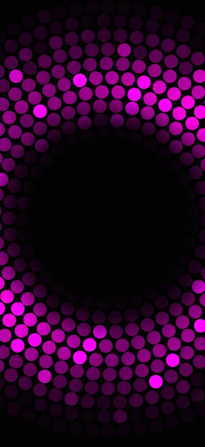 Fond d'écran iPhone Abstract Circles Violet 4k