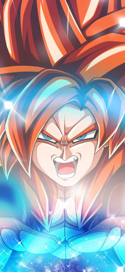 Fond d'écran iPhone Dragon Ball Super Saiyan 4 Anime 4k