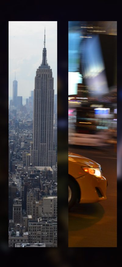 Fond d'écran iPhone New York City Taxi Skyline