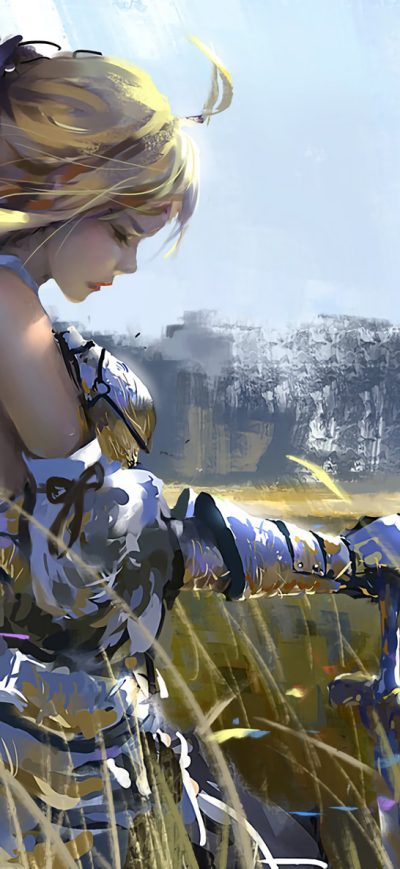 Fond d'écran Anime Girl 2 sur iPhone