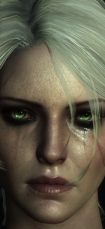 Fond d'écran iPhone The Witcher 3 Ciri 10k