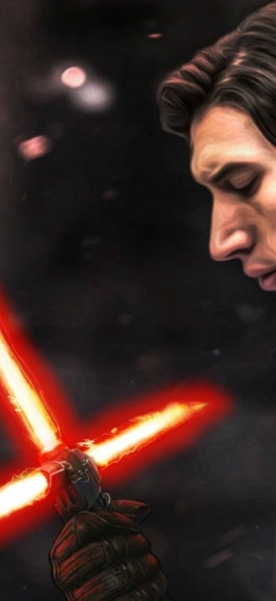Fond d'écran iPhone Adam Driver Art