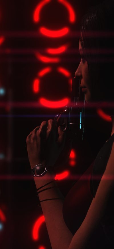 Fond d'écran iPhone Resident Evil 2 Dark Red Room 4k