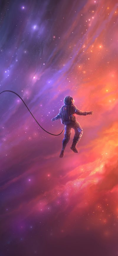 Fond d'écran iPhone Astronaut Lost In Space