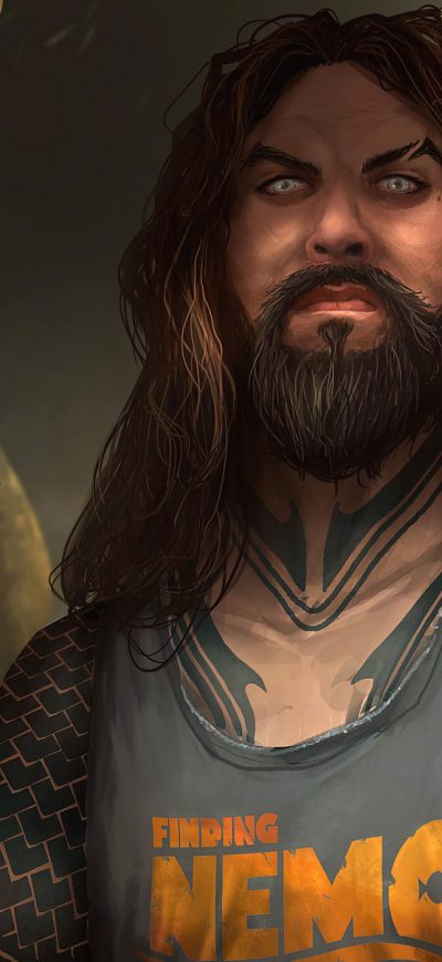 Fond d'écran iPhone Jason Momoa Finding Nemo