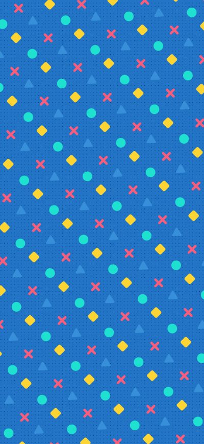 Fond d'écran iPhone Retro Blue Background 4k