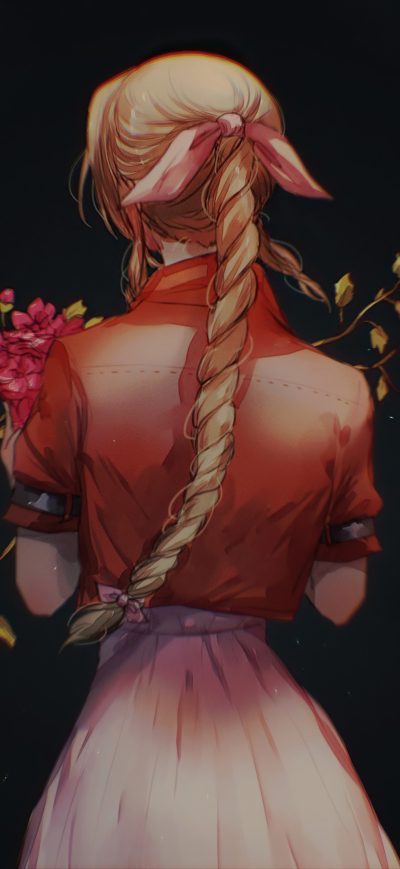 Fond d'écran iPhone Aerith Gainsborough Final Fantasy