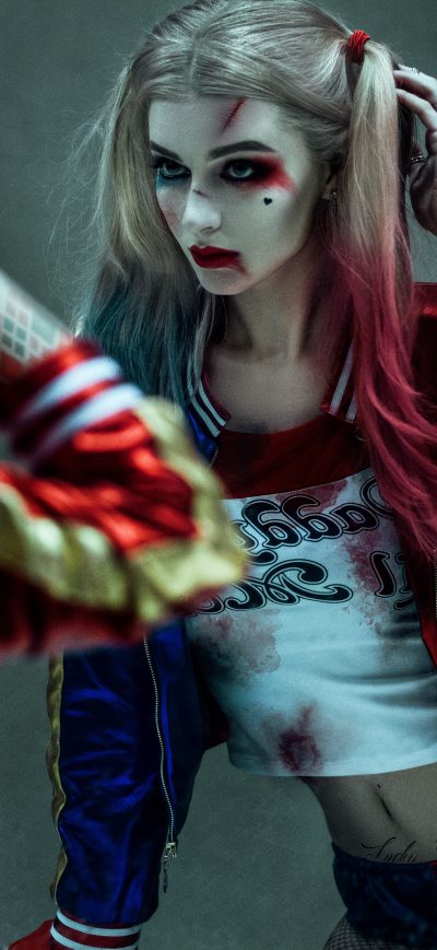 Fond d'écran iPhone Cosplay Harley Quinn