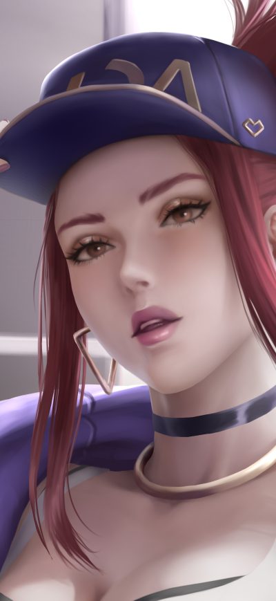 Fond d'écran Akali Kda League Of Legends sur iPhone