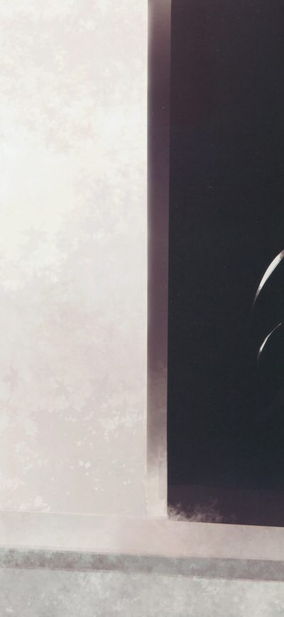 Fond d'écran iPhone Anime Girl Standing Door 8k