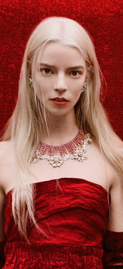 Fond d'écran iPhone Anya Taylor Joy Vogue Australia