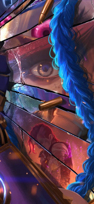 Fond d'écran iPhone Arcane A Jinx 5k