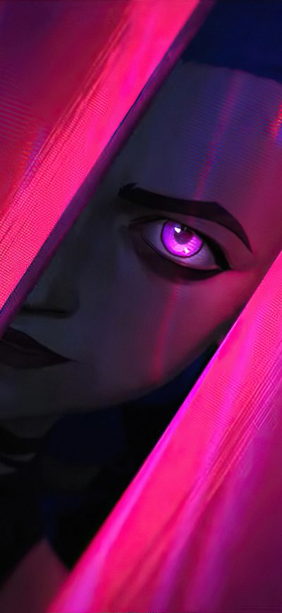 Fond d'écran iPhone 2022 Jinx Arcane