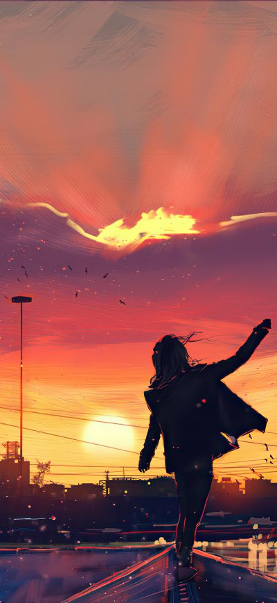 Fond d'écran Let Go sur iPhone