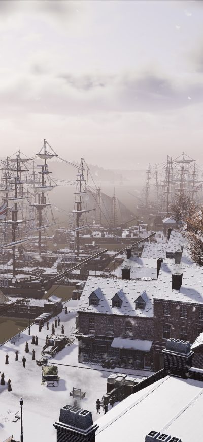 Fond d'écran iPhone Assassins Creed 3 Remastered 4k