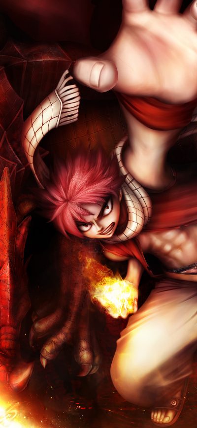 Fond d'écran iPhone Dragneel Natsu