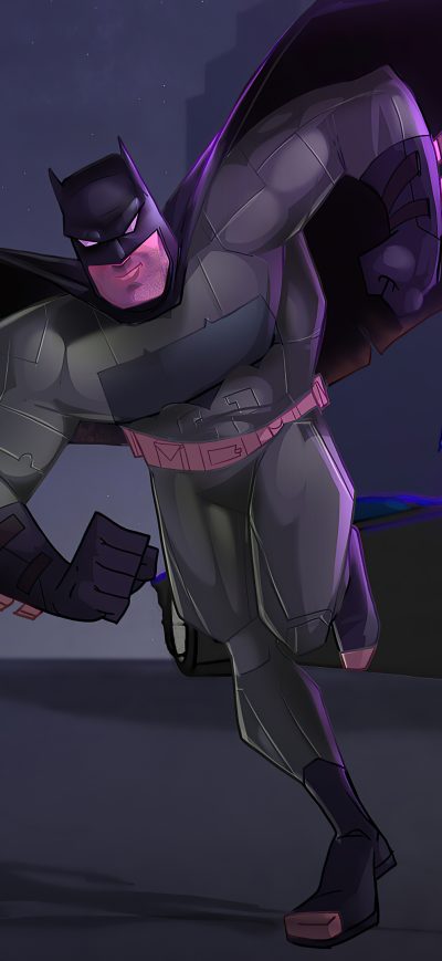 Fond d'écran iPhone Batman And Robin Running 4k