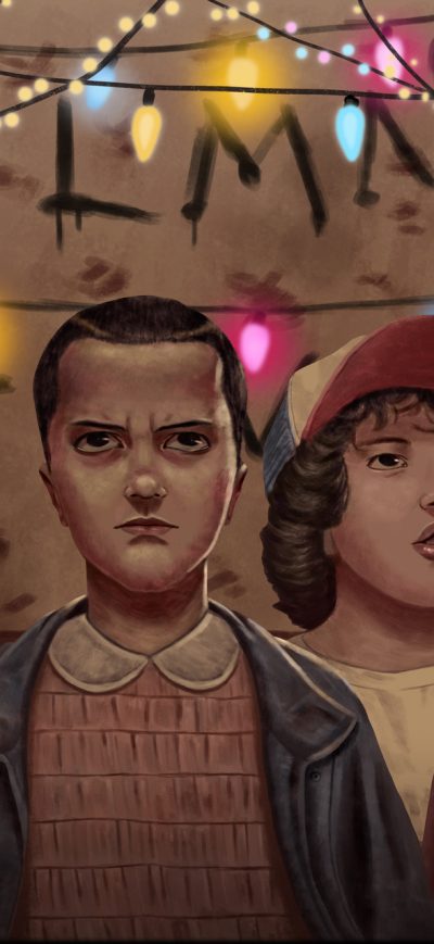 Fond d'écran iPhone Stranger Things Season 2 FanArt