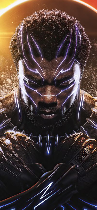 Fond d'écran iPhone Black Panther Wakanda King 2020