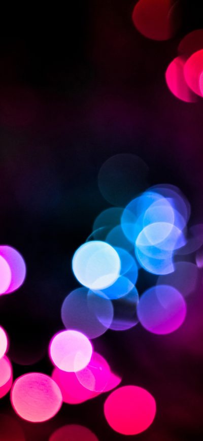 Fond d'écran iPhone Bokeh Colorful Lights Blurred