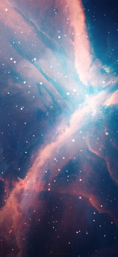Fond d'écran iPhone Galaxy Stars Space Universe 4k