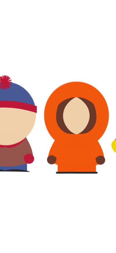 Fond d'écran iPhone South Park Main Characters Minimalism