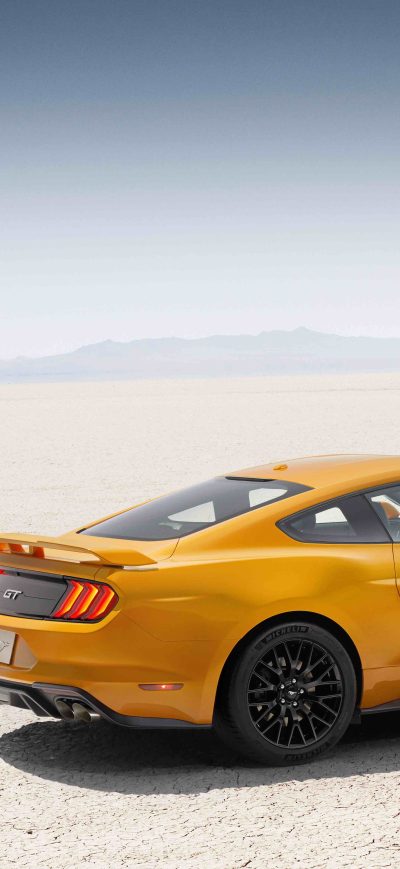 Fond d'écran Ford Mustang V8 GT Performace Pack sur iPhone