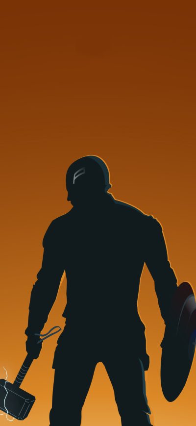Fond d'écran iPhone Artwork Captain America