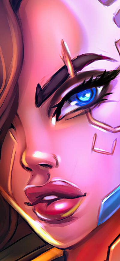 Fond d'écran iPhone Cyberpunk 2077 V Female Character 4k