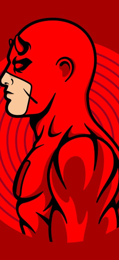 Fond d'écran iPhone Dare Devil Minimal 4k