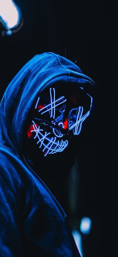 Fond d'écran iPhone Hoodie Mask Guy