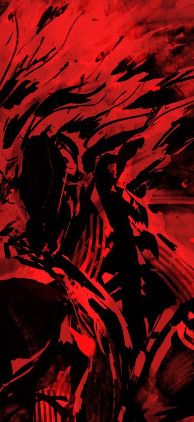Fond d'écran iPhone Anime Warrior Artwork