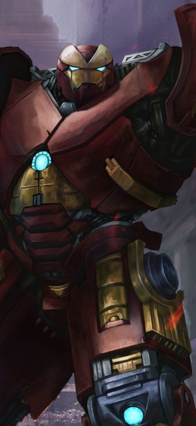 Fond d'écran iPhone Hulkbuster Art