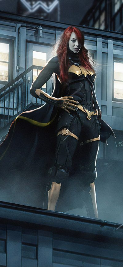 Fond d'écran iPhone Emma Stone Batwoman