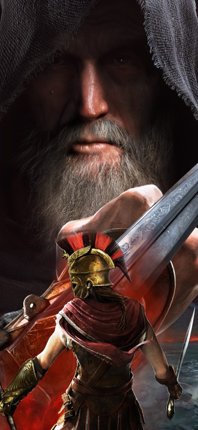 Fond d'écran iPhone Assassins Creed Odyssey 8k Game