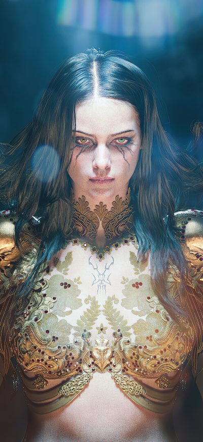 Fond d'écran Necromancer sur iPhone