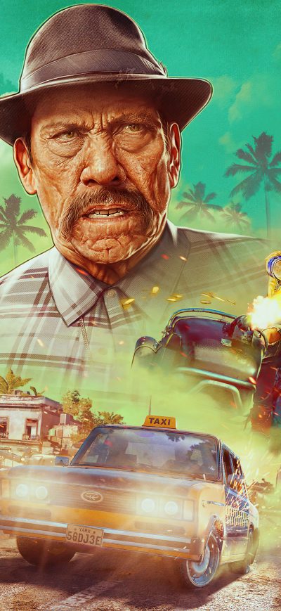 Fond d'écran iPhone Far Cry 6 Danny Trejo 5k