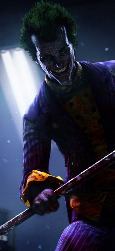 Fond d'écran iPhone Joker Holding Crowbar